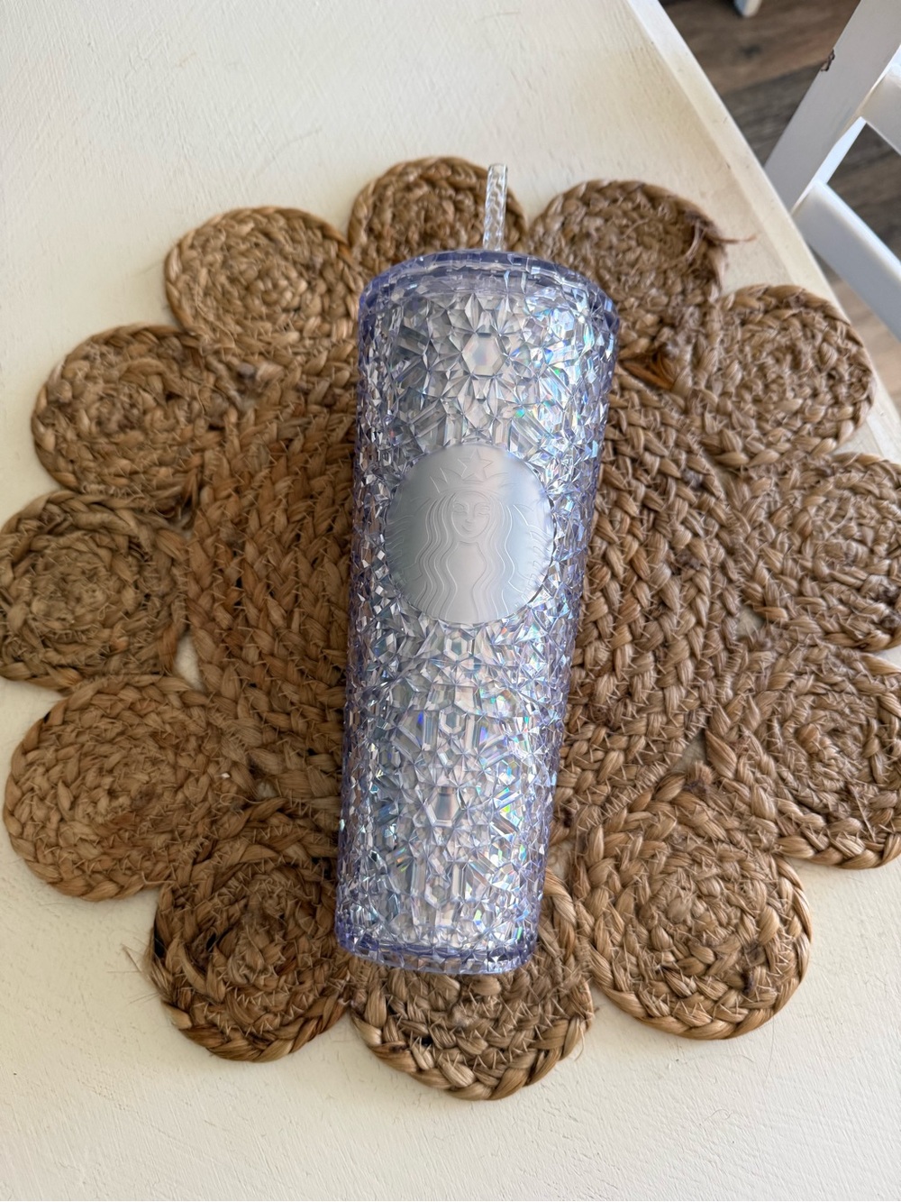 Starbucks Iridescent Studded Tumbler with Straw